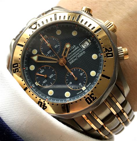 omega seamaster titan gold|omega seamaster titanium price.